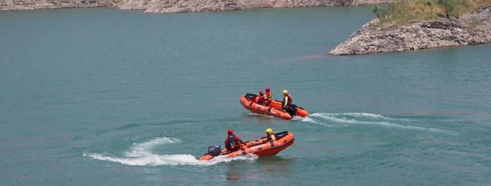 “汛”練進行時，特勤大隊扎實開展水域救援專項訓練